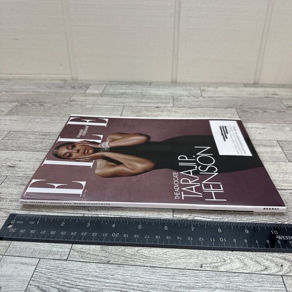 Elle Magazine -‎ December 2023 January 2024 - Taraji P Henson - New Never Read - Picture 4 of 9